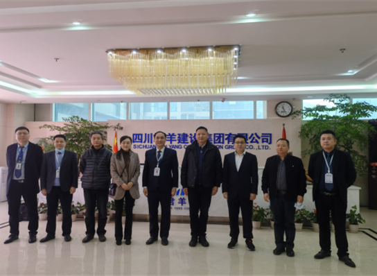 成都市金牛区常委、统战部部长一行光临四川Z6人生就是博建设集...